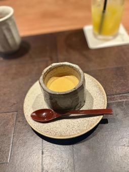 濃厚プリン 濃厚プリン,甘い,黄色の写真素材