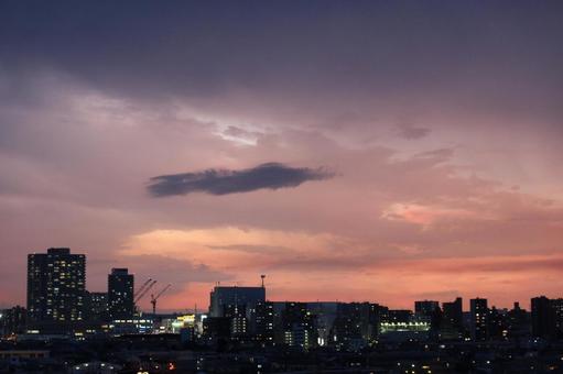朝焼け dawn 朝焼け dawn 朝焼け,夜明け,朝焼け雲の写真素材
