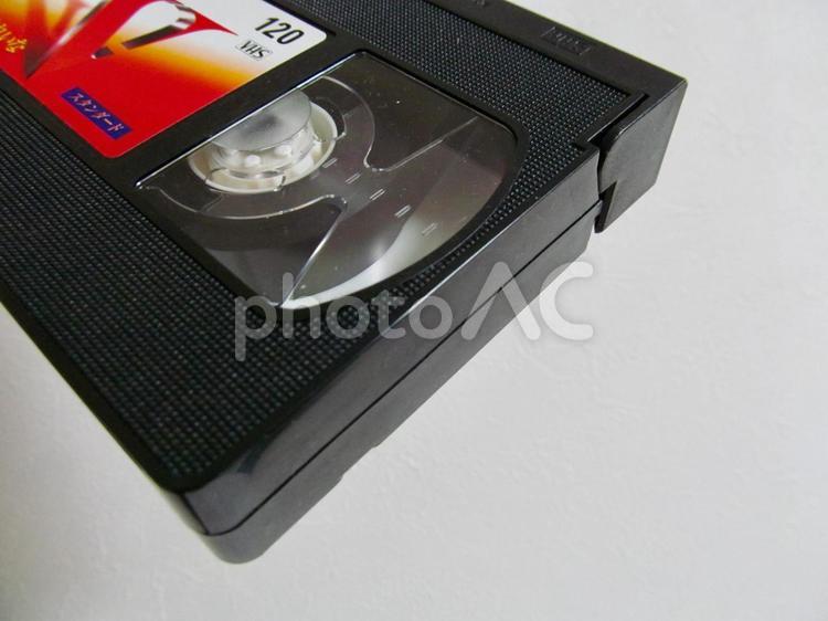 VHSビデオテープのイメージ素材 ビデオテープ,vhs,録画の写真素材