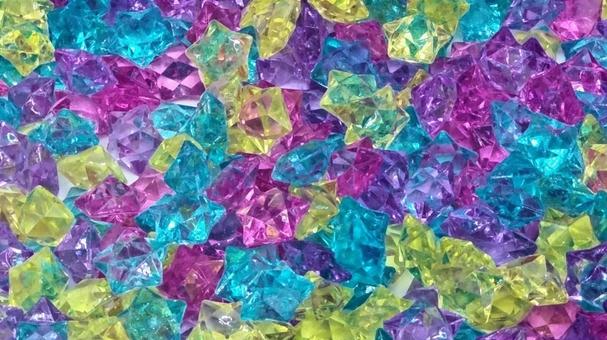 カラフルなアクリルストーン カラフルなアクリルストーン アクリルストーン,フェイク宝石,アクリルアイスの写真素材