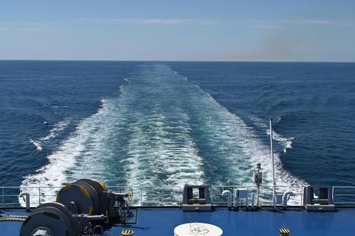 Photo, sea, ferry, sky, 