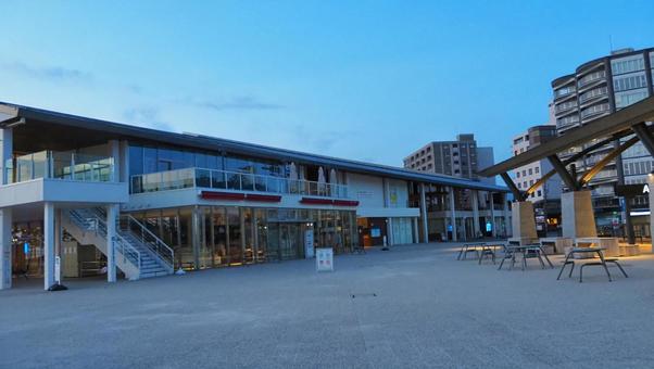 宮島口フェリー乗り場 フェリー乗り場,厳島神社,世界遺産の写真素材