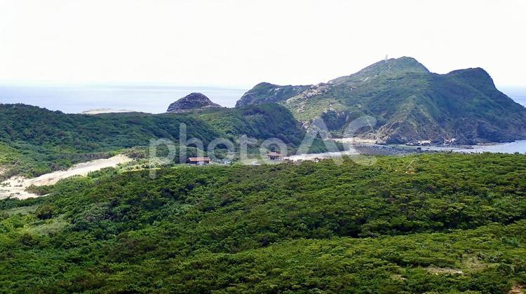 沖縄県慶良間諸島阿波連園地から見える海 渡嘉敷,阿波連,海の写真素材