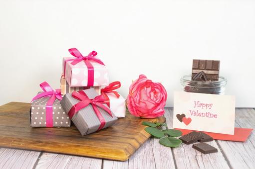 バレンタインデザイン　 バレンタイン,2月14日,プレゼントの写真素材