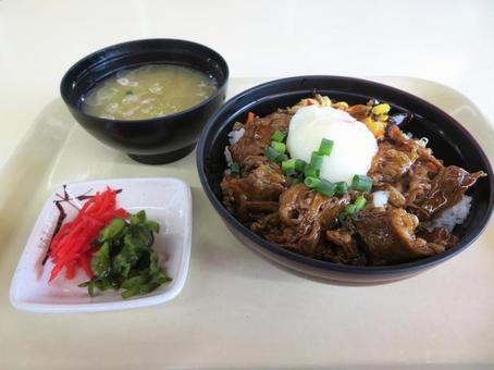 ビビンバ丼セット ビビンバ丼セットの写真