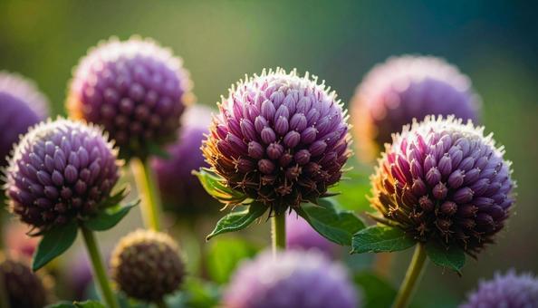 夏から秋の花 センニチコウ 夏から秋の花 センニチコウの写真
