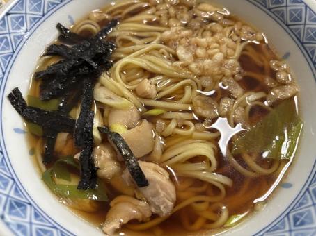 鶏そば 鶏そば そば,中華,麺類の写真素材