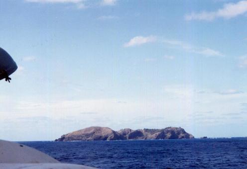 船から見る父島01 船から見る父島01 父島,外観,船の写真素材
