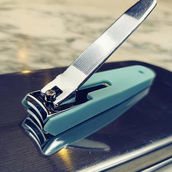 爪切り 爪切り,爪,つめ切りの写真素材