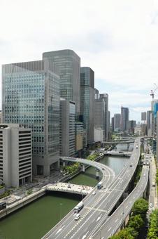大阪 堂島川と中之島の街並み 大阪 堂島川と中之島の街並み 大阪,中之島,堂島川の写真素材