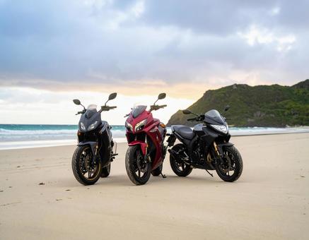 バイク達 バイク達の写真