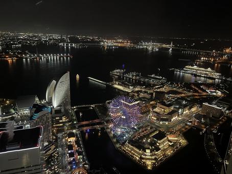 横浜の夜景 横浜の夜景の写真