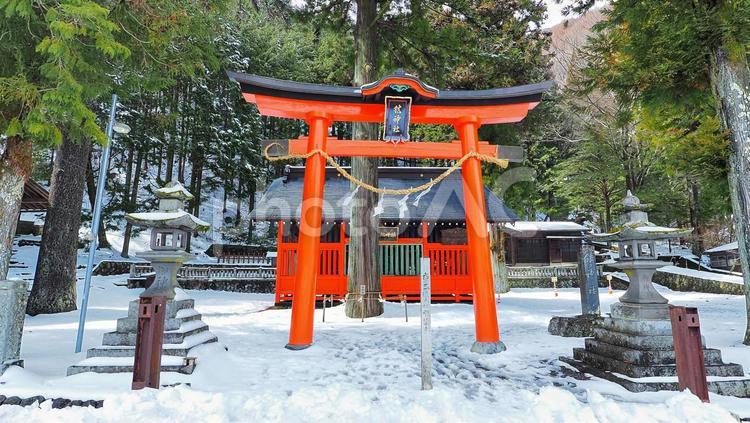 鳥居 旅,風景,景色の写真素材