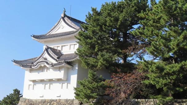 名古屋城　本丸　西南隅櫓 名古屋城,尾張徳川家,御三家の写真素材