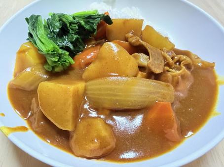 カレーライス カレーライス カレーライス,カレー,ご飯の写真素材