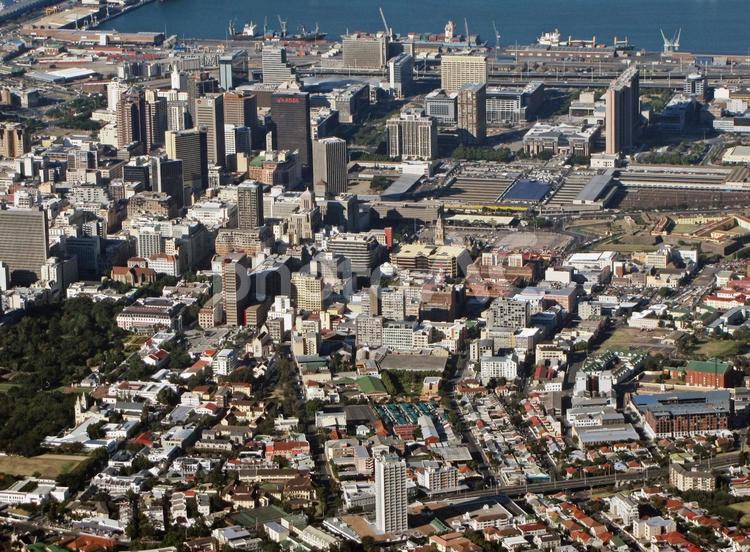 南アフリカ　ケープタウン市街 南アフリカ,ケープタウン,市街の写真素材