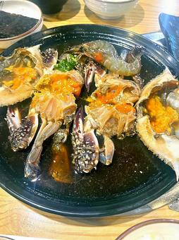 本場のカンジャンケジャンの写真