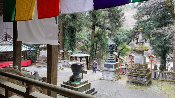 坂東33観音 17番 満願寺 本堂の景色 坂東33観音 17番 満願寺 本堂の景色の写真