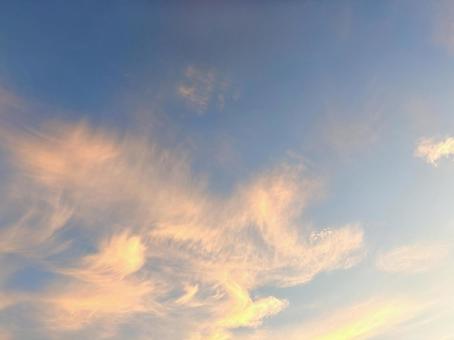 Photo, sunset, cloud, sky, 