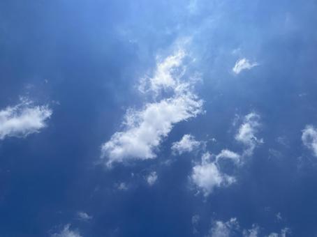 空の雲 空の雲の写真