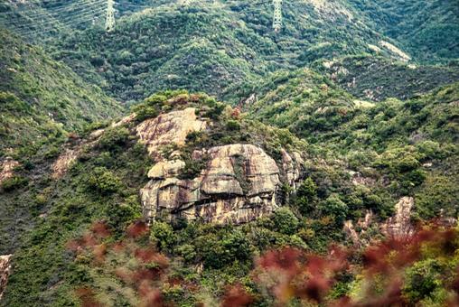 高御位山 播磨平野,山岳,平野の写真素材