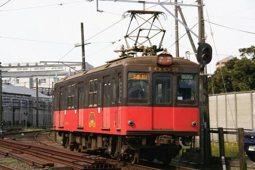 銚子電鉄、デハ1002号 銚子電鉄,銚電,デハの写真素材