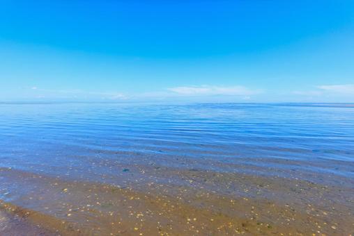静かな海岸 静かな海岸の写真