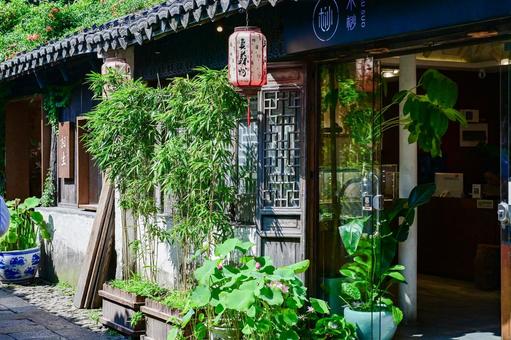Photo, suzhou, pingjiang road, yangtze river (in china), 