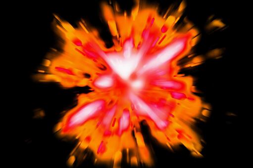 燃え上がるエネルギー爆発 爆発,炎,火の写真素材