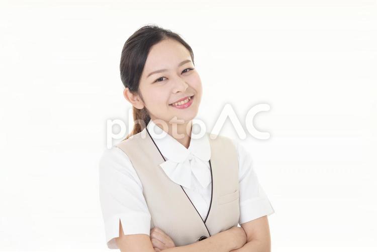 笑顔のビジネスウーマン 女性,ビジネスウーマン,仕事の写真素材
