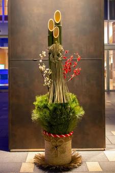 門松 門松,正月飾り,正月の写真素材