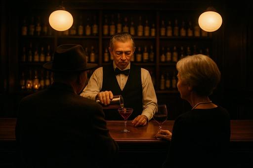 オシャレなバーで オシャレなバーでの写真