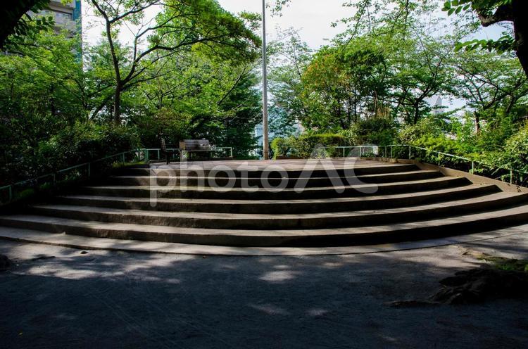 真夏の公園１ 公園,午後,四季の写真素材