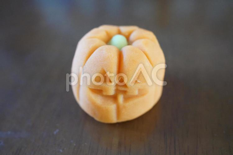 南瓜の和菓子 お菓子,スイーツ,和菓子の写真素材