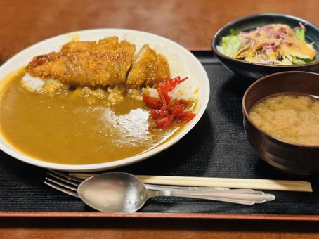カツカレー カツカレー カレー,カレーライス,スパイスの写真素材