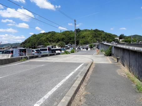 笠岡市伏越港 笠岡市伏越港 笠岡市伏越港,岡山県,フェリー乗り場の写真素材