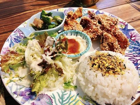 日本、ハワイ料理店のモチコチキン 日本、ハワイ料理店のモチコチキン 日本,ランチ,ご飯の写真素材