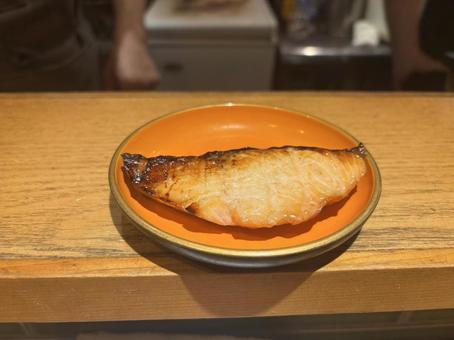 サーモンの芳醇西京味噌焼き サーモンの芳醇西京味噌焼き サーモン,西京焼き,味噌の写真素材