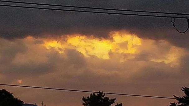 夕焼け 夕焼けの写真