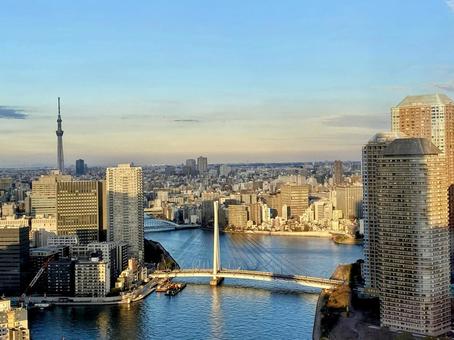 東京の夕焼け 東京の夕焼け sunset,japan,tokyoの写真素材