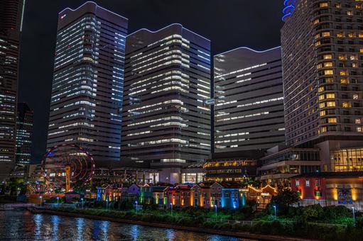 都市夜景 都市夜景 都市夜景,夜景,夜の写真素材