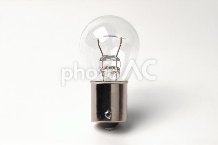 フィラメントを使った白色の電球 電球,照明,ランプの写真素材