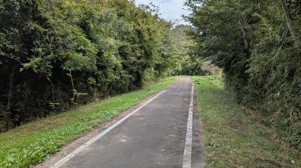 サイクリングロードの写真