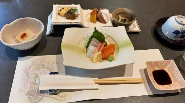 お刺身、前菜、懐石料理 お刺身、前菜、懐石料理 刺身,懐石料理,会席の写真素材