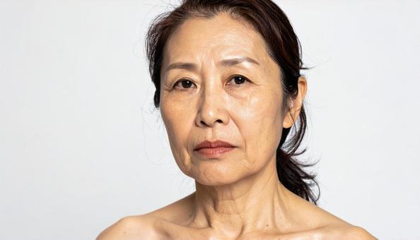 ほうれい線 ほうれい線の写真