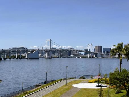 2025年春 昼間の東京江東区の風景 2025年春 昼間の東京江東区の風景 ビル群,台場エリア,アーバンの写真素材