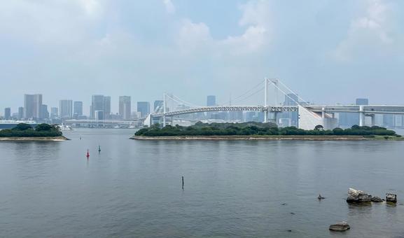 東京の観光地【レインボーブリッジ】 東京の観光地【レインボーブリッジ】 レインボーブリッジ,お台場,台場の写真素材