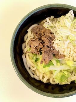 吉田のうどん 01 うどん,麺料理,食べ物の写真素材