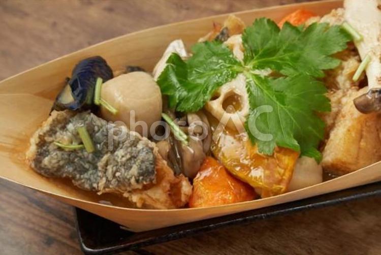 惣菜　和　日本　彩り　秋の味覚 惣菜,おせち,料理の写真素材