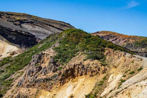 蔵王の風景⑹ 蔵王の風景⑹ 蔵王,山,崖の写真素材